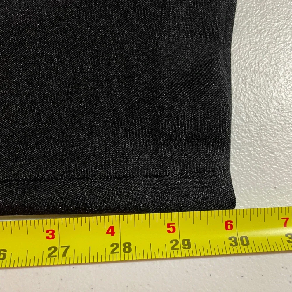 ARCHITECT Men 38x30 Black Classic Fit Wrinkle Free Dress Pants Stretch Extender - Picture 10 of 10